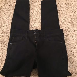Express Black skinny jeans
